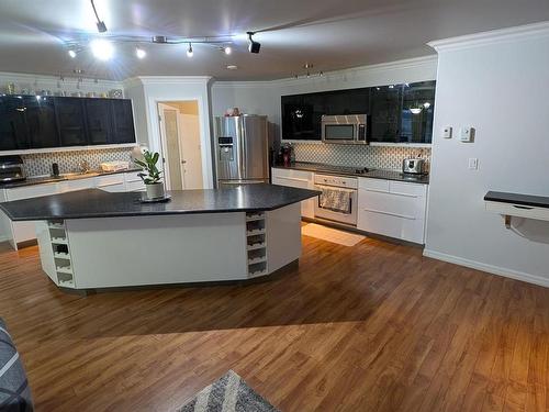 #60 50074 Range Road 233, Rural Leduc County, AB - Indoor Photo Showing Kitchen With Stainless Steel Kitchen With Upgraded Kitchen