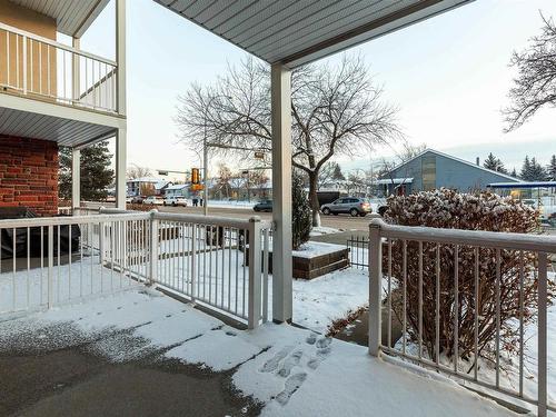 122 8528 82 Avenue, Edmonton, AB - Outdoor With Deck Patio Veranda With Exterior