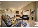 16220 49 Street, Edmonton, AB  - Indoor Photo Showing Living Room With Fireplace 