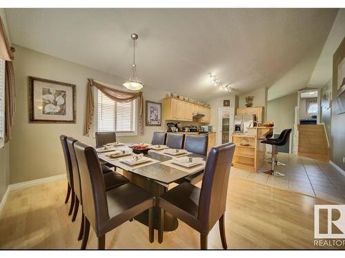 16220 49 Street, Edmonton, AB - Indoor Photo Showing Dining Room