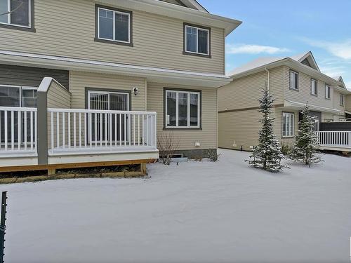 8 4835 Wright Drive, Edmonton, AB - Outdoor With Deck Patio Veranda