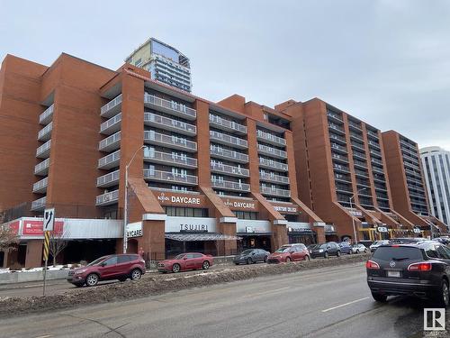 1110 10145 109 Street, Edmonton, AB - Outdoor With Balcony With Facade