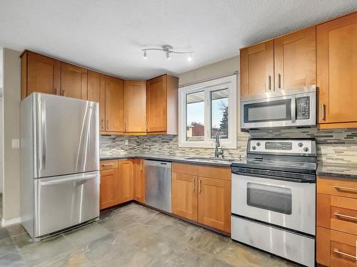 3833 85 Street, Edmonton, AB - Indoor Photo Showing Kitchen