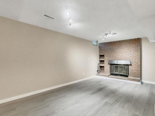 3833 85 Street, Edmonton, AB - Indoor With Fireplace