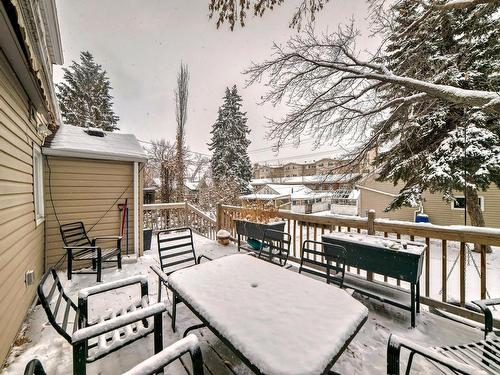 11022 126 Street, Edmonton, AB - Outdoor With Deck Patio Veranda