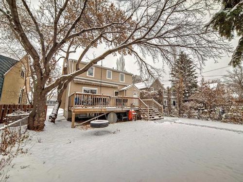 11022 126 Street, Edmonton, AB - Outdoor With Deck Patio Veranda