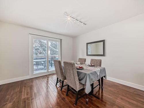 11022 126 Street, Edmonton, AB - Indoor Photo Showing Dining Room