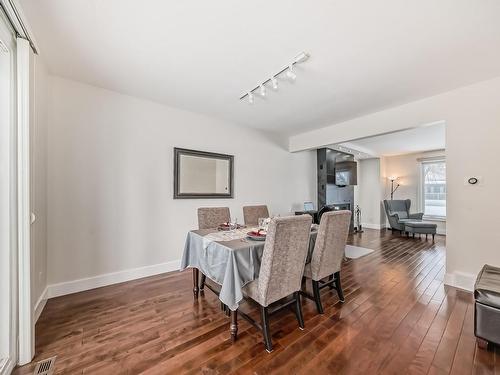 11022 126 Street, Edmonton, AB - Indoor Photo Showing Dining Room