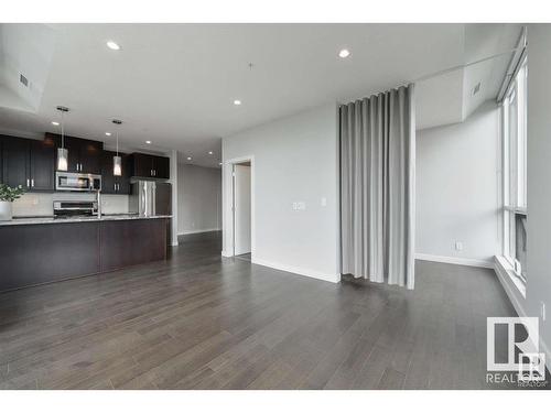 1901 10238 103 Street, Edmonton, AB - Indoor Photo Showing Kitchen