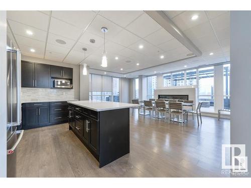 1901 10238 103 Street, Edmonton, AB - Indoor Photo Showing Kitchen With Upgraded Kitchen