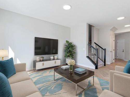 178 Cerbat Crescent, Sherwood Park, AB - Indoor Photo Showing Living Room