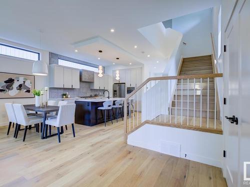 11133 66 Street, Edmonton, AB - Indoor Photo Showing Dining Room