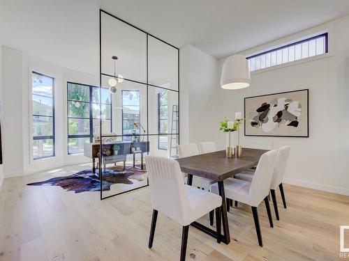 11133 66 Street, Edmonton, AB - Indoor Photo Showing Dining Room