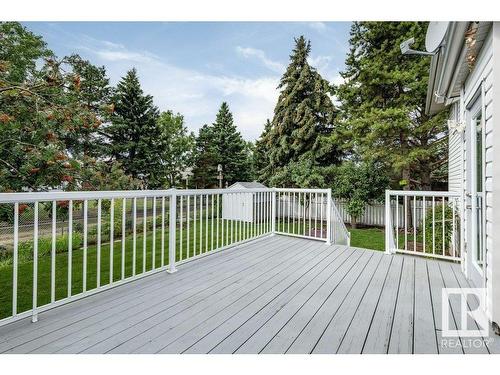 233 Northmount Drive, Wetaskiwin, AB - Outdoor With Deck Patio Veranda With Exterior