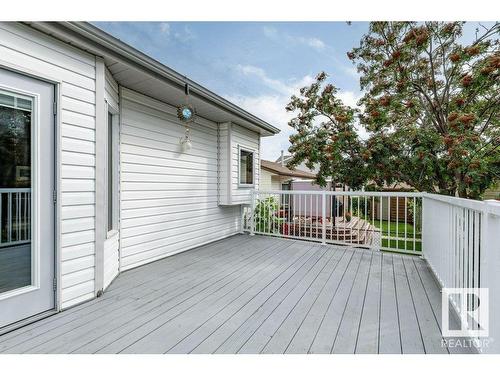 233 Northmount Drive, Wetaskiwin, AB - Outdoor With Deck Patio Veranda With Exterior