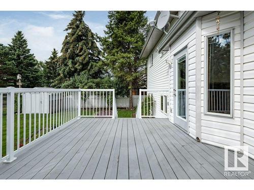 233 Northmount Drive, Wetaskiwin, AB - Outdoor With Deck Patio Veranda With Exterior