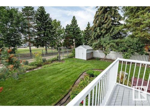 233 Northmount Drive, Wetaskiwin, AB - Outdoor With Deck Patio Veranda