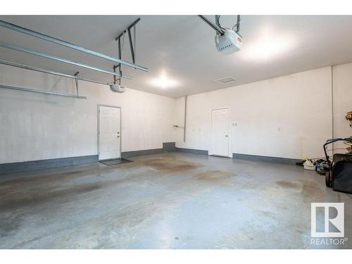 233 Northmount Drive, Wetaskiwin, AB - Indoor Photo Showing Garage