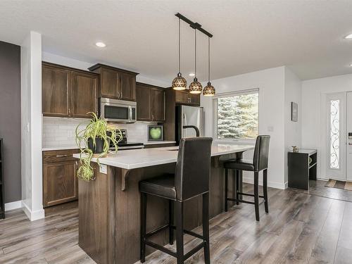 323 55101 Ste. Anne Trail, Rural Lac Ste. Anne County, AB - Indoor Photo Showing Kitchen With Upgraded Kitchen