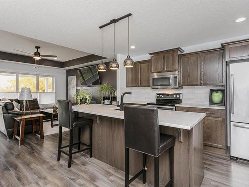 323 55101 Ste. Anne Trail, Rural Lac Ste. Anne County, AB - Indoor Photo Showing Kitchen With Upgraded Kitchen