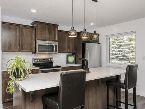 323 55101 Ste. Anne Trail, Rural Lac Ste. Anne County, AB - Indoor Photo Showing Kitchen With Upgraded Kitchen