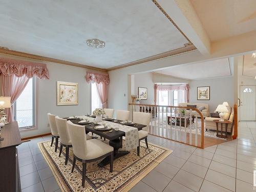 2029 52 Street, Edmonton, AB - Indoor Photo Showing Dining Room