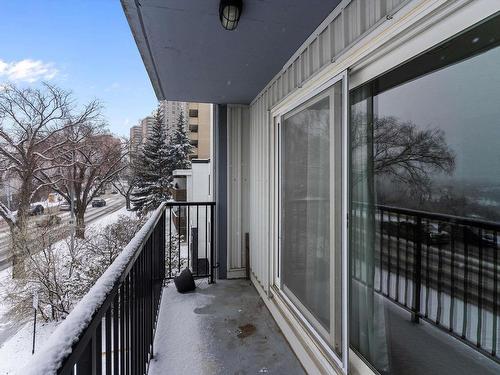 202 8310 Jasper Avenue, Edmonton, AB - Outdoor With Balcony With Exterior