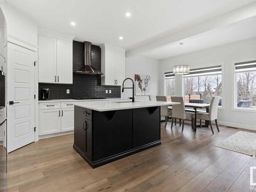 1090 Christie Vista, Edmonton, AB - Indoor Photo Showing Kitchen With Upgraded Kitchen