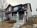 132 Cy Becker Boulevard, Edmonton, AB  - Outdoor With Deck Patio Veranda With Facade 