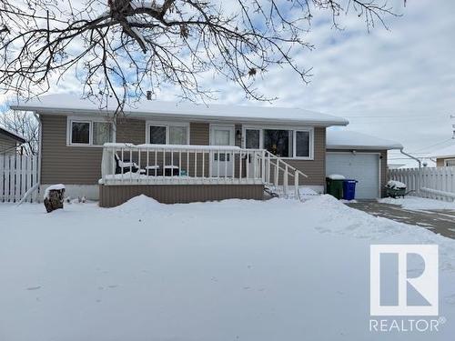 4012 55 Street, Wetaskiwin, AB - Outdoor With Deck Patio Veranda