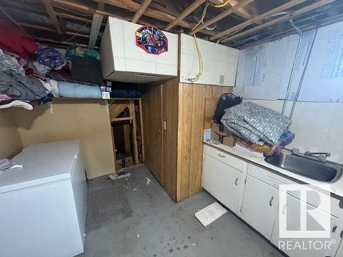 4012 55 Street, Wetaskiwin, AB - Indoor Photo Showing Basement