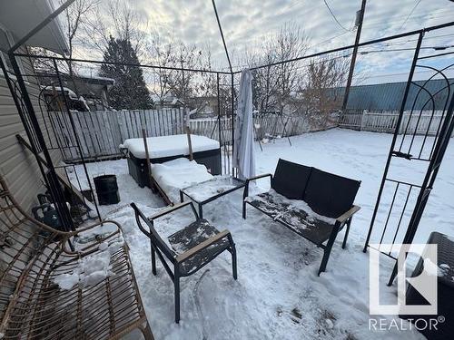 4012 55 Street, Wetaskiwin, AB - Outdoor With Deck Patio Veranda