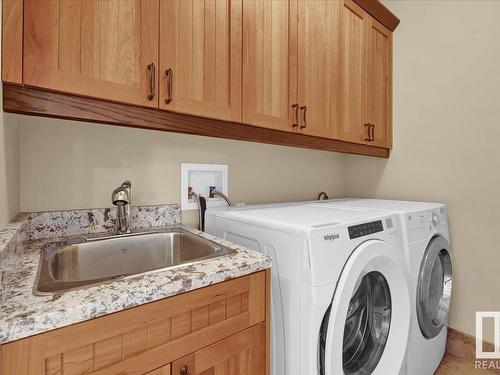 27 Kingdom Place, Leduc, AB - Indoor Photo Showing Laundry Room