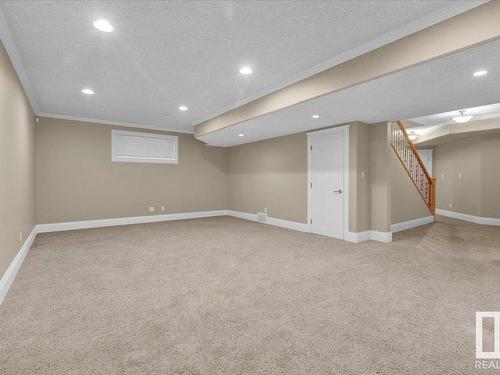 27 Kingdom Place, Leduc, AB - Indoor Photo Showing Basement