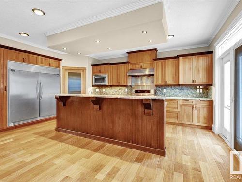 27 Kingdom Place, Leduc, AB - Indoor Photo Showing Kitchen