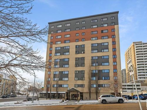 308 9710 105 Street, Edmonton, AB - Outdoor With Facade