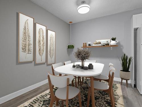 308 9710 105 Street, Edmonton, AB - Indoor Photo Showing Dining Room