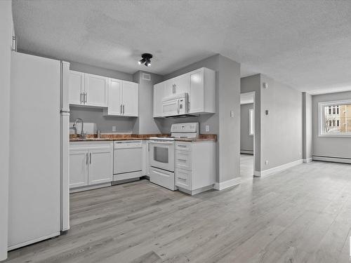 308 9710 105 Street, Edmonton, AB - Indoor Photo Showing Kitchen