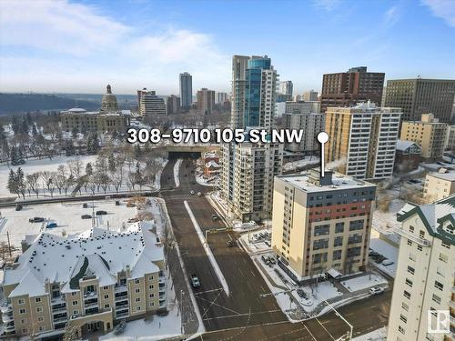 308 9710 105 Street, Edmonton, AB - Outdoor With View