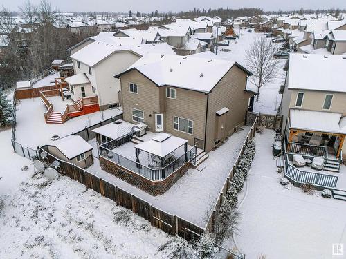 1257 Westerra Crescent, Stony Plain, AB - Outdoor With Deck Patio Veranda