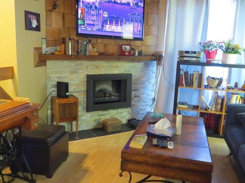 260 Richfield Road Nw, Edmonton, AB - Indoor With Fireplace