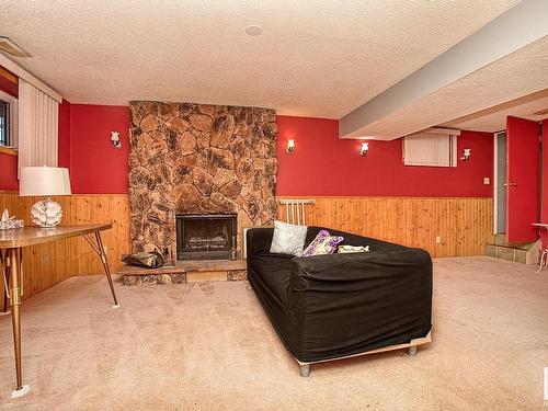 11503 159 Avenue, Edmonton, AB - Indoor With Fireplace