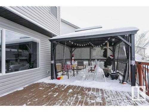 146 Southfork Drive, Leduc, AB - Outdoor With Deck Patio Veranda With Exterior