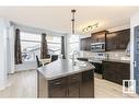 146 Southfork Drive, Leduc, AB  - Indoor Photo Showing Kitchen With Double Sink 