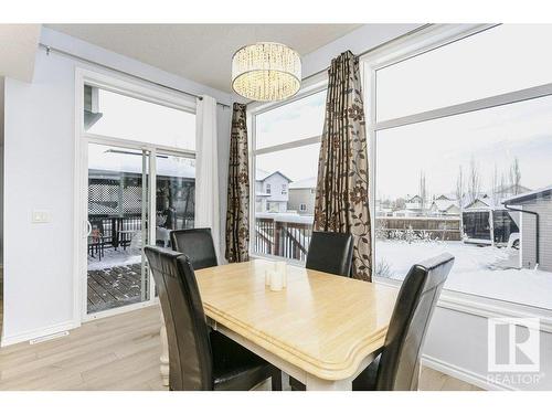 146 Southfork Drive, Leduc, AB - Indoor Photo Showing Dining Room