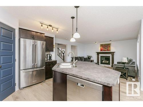 146 Southfork Drive, Leduc, AB - Indoor Photo Showing Kitchen