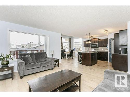 146 Southfork Drive, Leduc, AB - Indoor Photo Showing Living Room