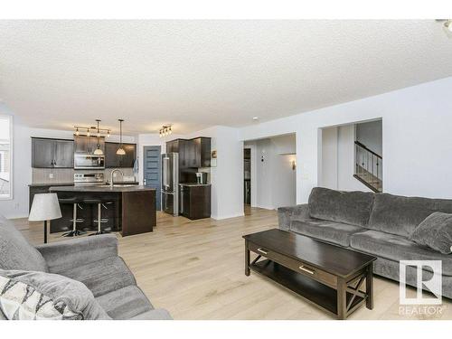 146 Southfork Drive, Leduc, AB - Indoor Photo Showing Living Room