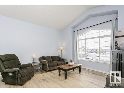 146 Southfork Drive, Leduc, AB - Indoor Photo Showing Living Room