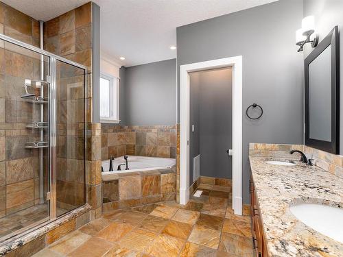 164 Greenfield Way, Fort Saskatchewan, AB - Indoor Photo Showing Bathroom